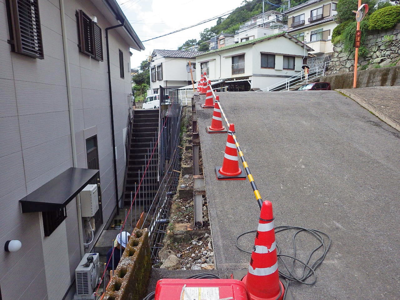 小川駐車場改修工事