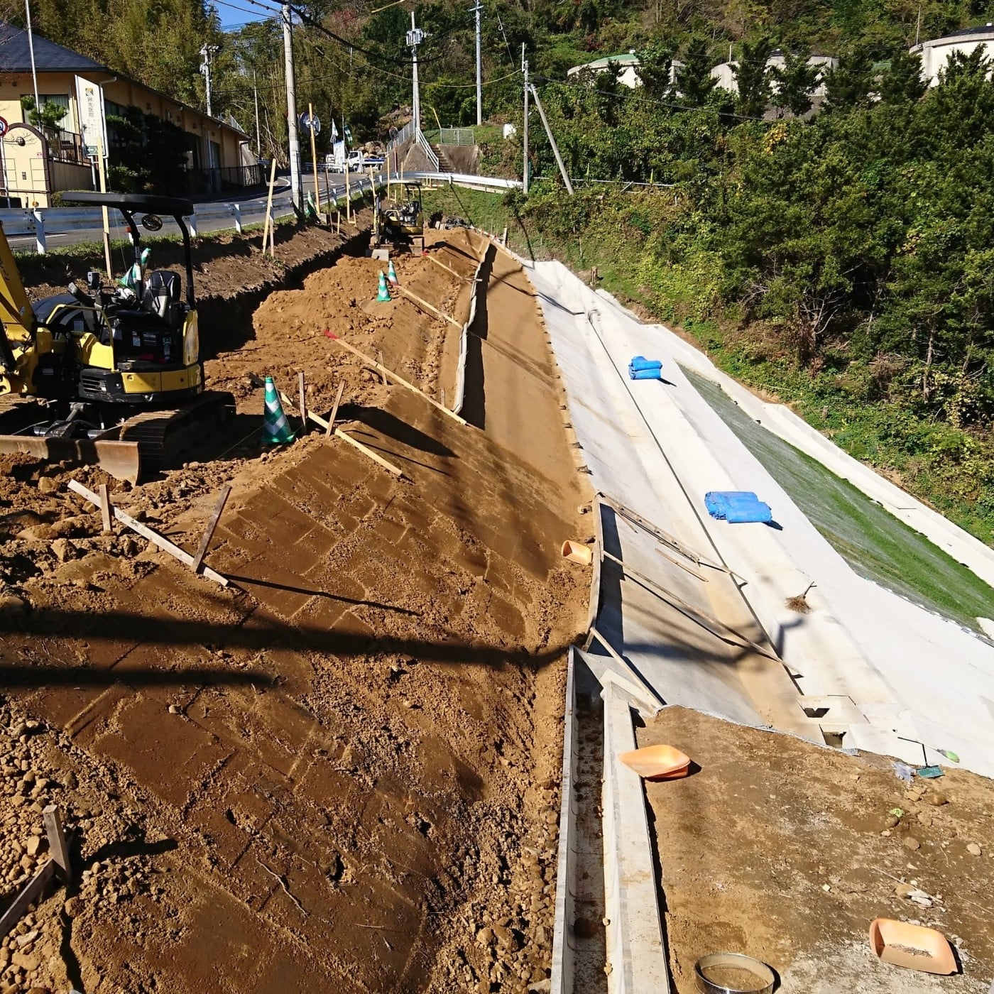 町道子々川日並線歩道整備工事（2工区）