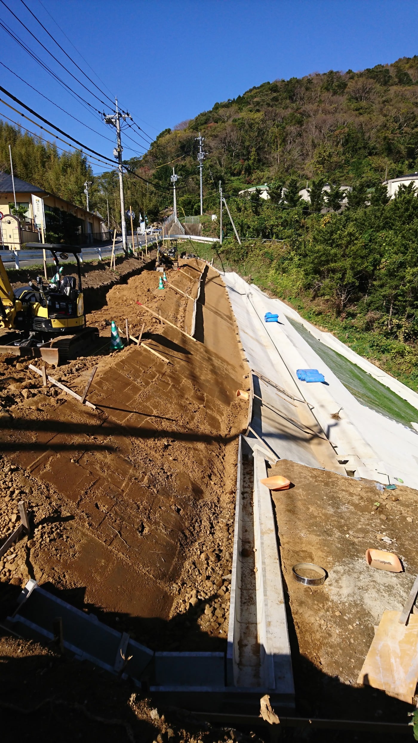 町道子々川日並線歩道整備工事（2工区）